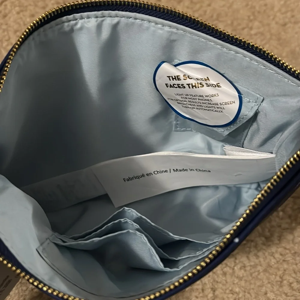 Disney Mickey Mouse Blue Wristlet - Picture 3 of 3